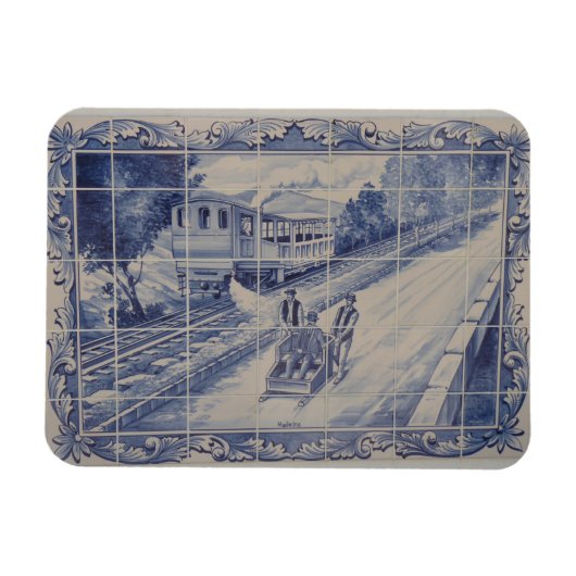 Azurjelo - Madeira Magneet (Horizontaal)