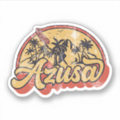 Azusa, Californië Sticker (Voorkant)