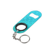 Azuur oppervlaktewater van het Rode Zee in Egypte Mini Flessenopener (Achterkant Gekanteld)