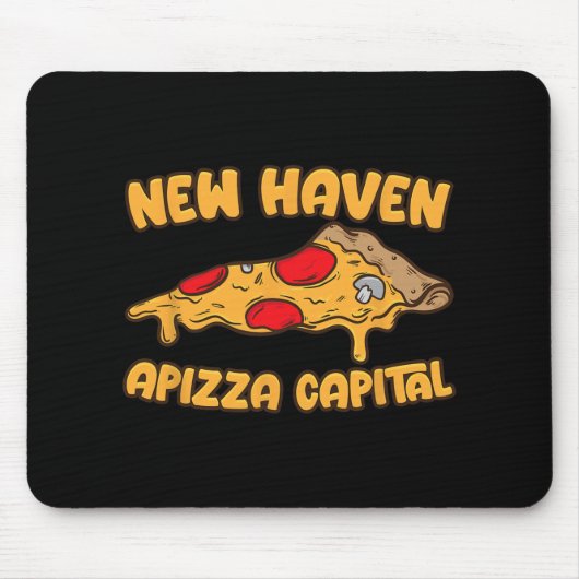 Azza Ct Zza Catal Van De Wereld New Haven Connecti Muismat (Voorkant)