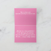 B010 - Lied van je leven Bedankkaart (Binnen)