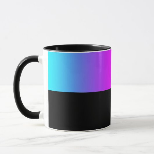 B01 - Tasse mit CMYK Farbverlauf Mok (Links)