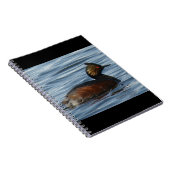 B13 Geproeide Grebe Notitieboek (Rechterzijde)