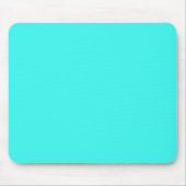 B14 enthousiaste Aqua Blue Turquoise Color Muismat (Voorkant)