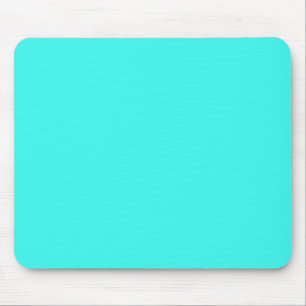 B14 enthousiaste Aqua Blue Turquoise Color Muismat