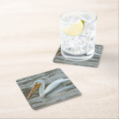 B14 White Pelican Kartonnen Onderzetters (Insitu)