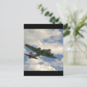 B17, Belly Uitzicht. (vlak;b17_WWWII-vlakken) Briefkaart (Staand voorkant)