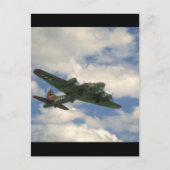 B17, Belly Uitzicht. (vlak;b17_WWWII-vlakken) Briefkaart (Voorkant)