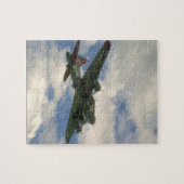 B17, Belly Uitzicht. (vlak;b17_WWWII-vlakken) Legpuzzel (Horizontaal)