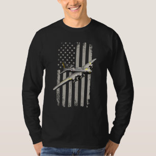 B17 Bomber Ww2 Plane Vliegtuig Usa Veteran Pil T-shirt
