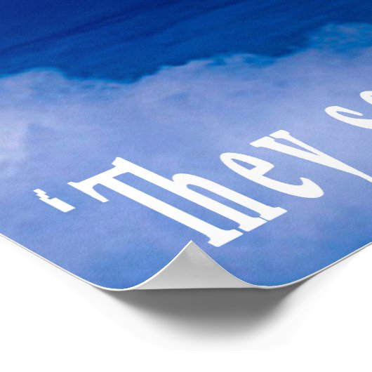 B17 met Bomber Harris Quote Poster (Hoek)