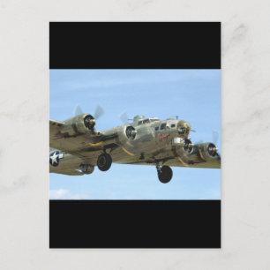 B17 'Sentimental' in Air._WWII Planes Briefkaart