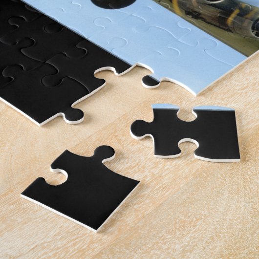 B17 'Sentimental' in Air._WWII Planes Legpuzzel (Zijkant)