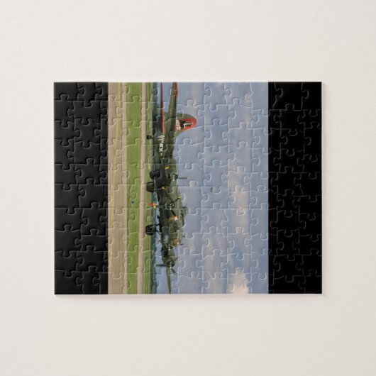 B17 Taxiing, rechter front_WWII-vliegtuigen Legpuzzel (Horizontaal)