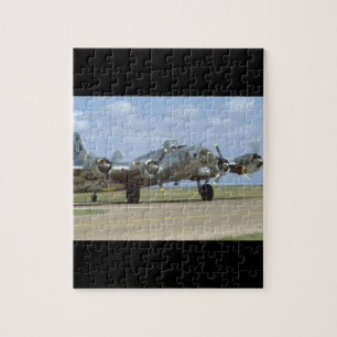 B17, Twee Motoren Revving_WWII Planes Legpuzzel