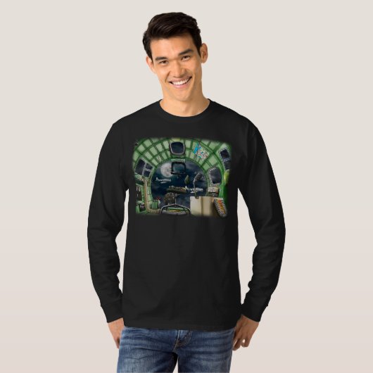 B17 van een Bombardiers Uitzicht T-shirt (Voorkant volledig)