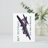 B17 Vliegende fort Briefkaart (Staand voorkant)