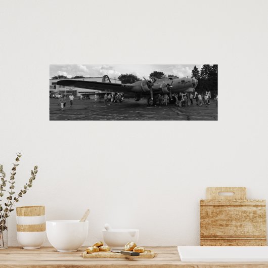 B17 Vliegende fort Poster (Keuken)