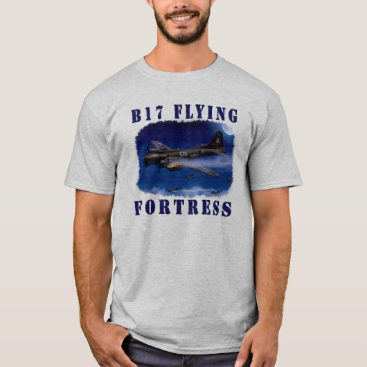 B17 Vliegende fort T-shirt (Voorkant)