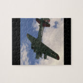 B17 Vliegende vliegtuigen boven de grond_WWII Legpuzzel (Horizontaal)
