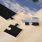 B17 Vliegende vliegtuigen boven de grond_WWII Legpuzzel (Zijkant)