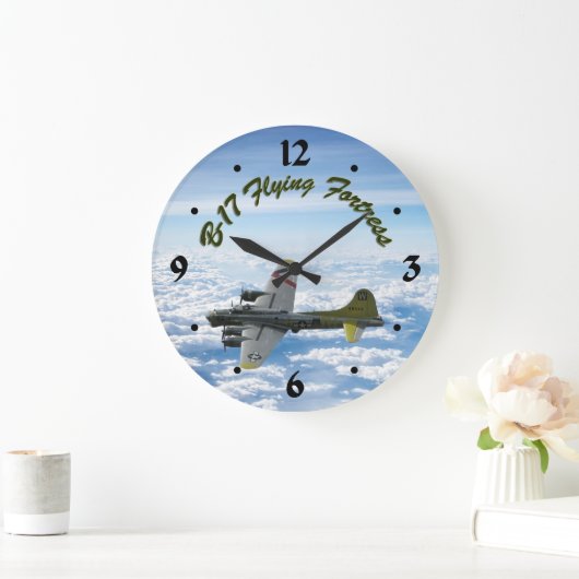 B17 Vliegtuig WWII-bombervliegtuig Grote Klok (Huis)