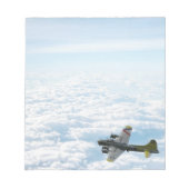 B17 Vliegtuig WWII-bombervliegtuig Notitieblok (Voorkant)