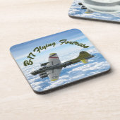 B17 Vliegtuig WWII-bombervliegtuig Onderzetter (Linkerzijde)