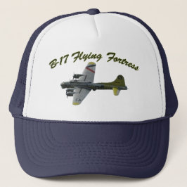 B17 Vliegtuig WWII-bombervliegtuig Trucker Pet