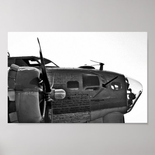 B17 W2 Zelden Poster (Voorkant)