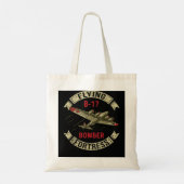 B17 Zware Bomber WW2 Plane Vliegtuig USA Vlag Vete Tote Bag (Achterkant)