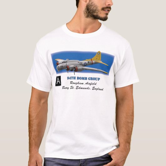 B17G 94e Bombgroep T-shirt (Voorkant)