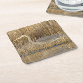 B19 Juvenile Blue Heron Kartonnen Onderzetters (Schuin)