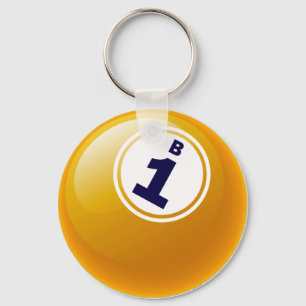 B1 BINGO BALL SLEUTELHANGER