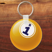 B1 BINGO BALL SLEUTELHANGER (Voorkant)