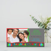 B1 Lach Al Sjabloon van de Foto van Kerstmis van (Staand voorkant)