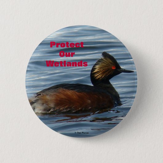 B1 Oorlelduiker Ronde Button 5,7 Cm (Voorkant)
