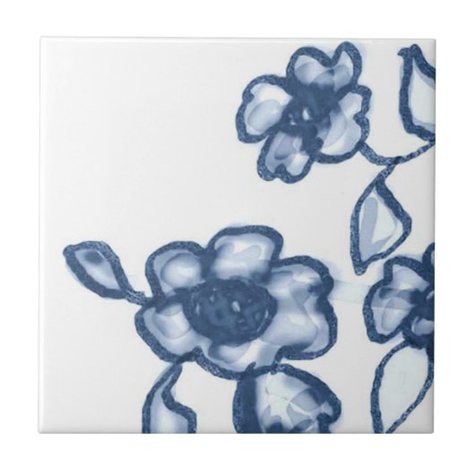 B1 - Schrappen voor muurschildering - B1 Tegeltje (Voorkant)