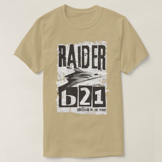 B21 Bomber T-shirt (Design voorkant)
