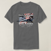 B21 Raider Stealth strategische bommenwerper T-shirt (Design voorkant)