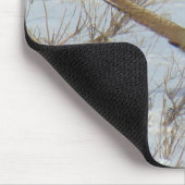 B22 Ring-necked fazant in sneeuw Muismat (Hoek)