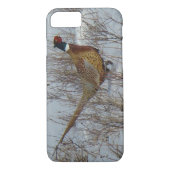 B23 Ring-necked fazant in sneeuw Case-Mate iPhone Case (Achterkant)