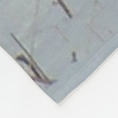 B23 Ring-necked fazant in sneeuw Fleece Deken (Hoek)