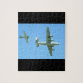 B24- en T6-overhead_WWII-vlakken Legpuzzel (Verticaal)