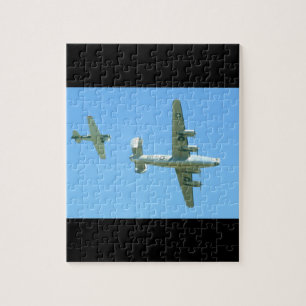 B24- en T6-overhead_WWII-vlakken Legpuzzel