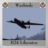 B24 Liberator-Poster Poster (Voorkant)