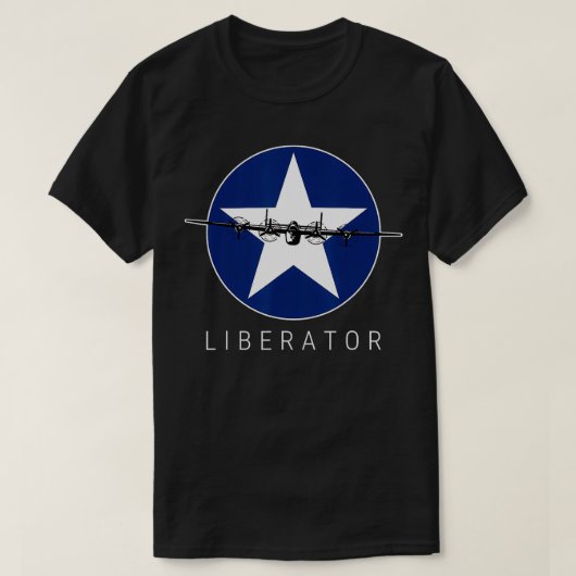 B24 LIBERATOR T T-SHIRT (Design voorkant)