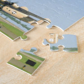 B24 Liberator. (vlak;b24_WWII-vlakken) Legpuzzel (Zijkant)