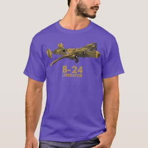 B24 Liberator WW2 Zware bomber T-shirt