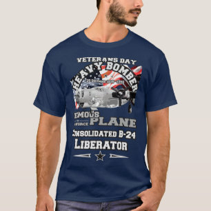 B24 Liberator zware bommenwerper 1 T-shirt
